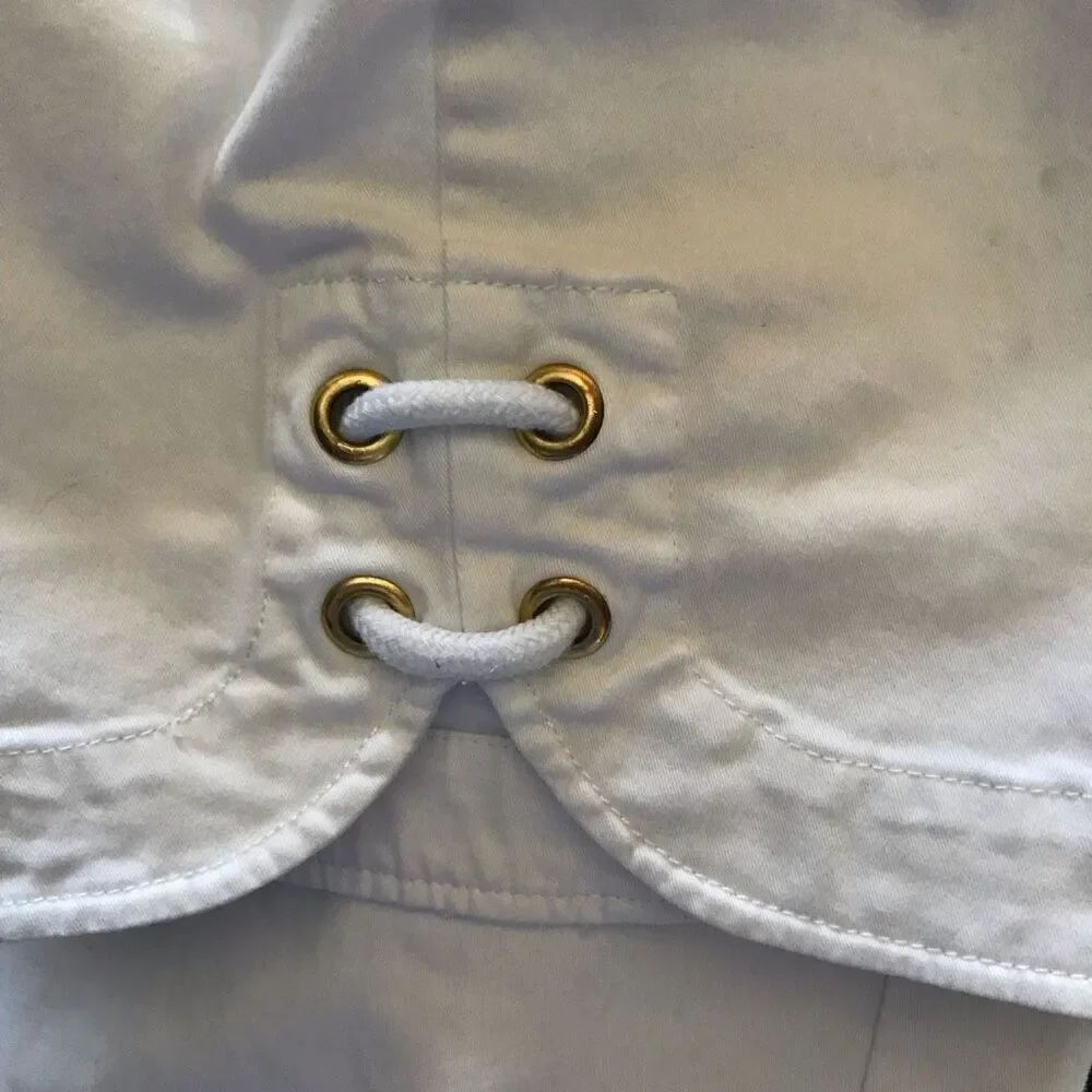 Ruby Rd. white Capri pants Women's Plus Size 18 Stretch - Picture 4 of 4